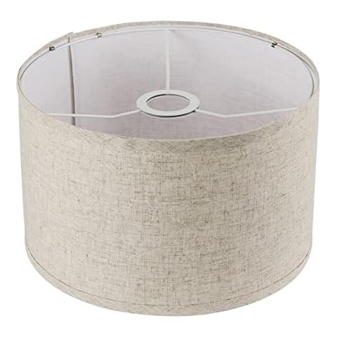ROTTOGOON Beige Drum Lampshade Cover