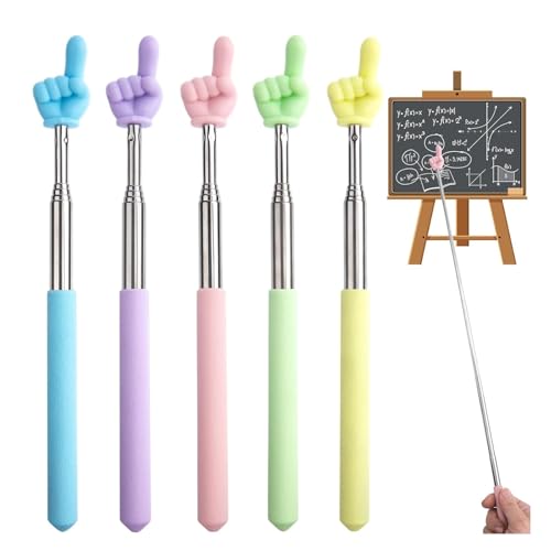 ShuaWdk 伸縮式指差し棒 5本セット