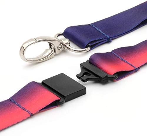 100x Personalised Lanyard by Lanyards Tomorrow | Full-Colour Dye Sublimation Design Your OWN Custom Neck Straps ADD Logo and Text - with Safety Pull Breakaway Quick Release and Metal Clip 20mm 2cm