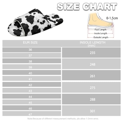 Fall Winter Open Toe House Slippers Adult Men Women Lightweight Soft Cozy Flannel Flat Shoes Indoor3