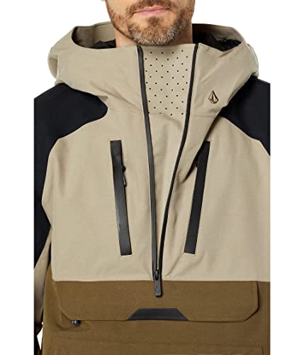 Image of Volcom Men's Brighton Pullover Anarok Hooded Snowboard Jacket