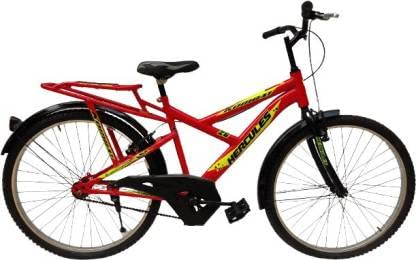 Hercules Kombat 26T Single Speed Cycle Carrier Ranger Bicycle Road ...