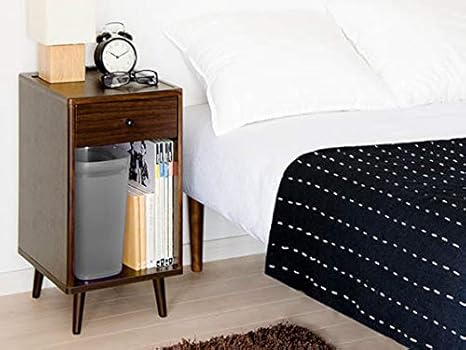 Amazon サイドテーブル ベッドサイドテーブル ナイトテーブル コンセント付 テーブル チェスト サイドチェスト ラック 寝室 ソファ 木製 北欧 おしゃれ サイドテーブル ベッドサイドテーブル ナイトテーブル コンセント付 テーブル チェスト サイドチェスト ラック 寝室