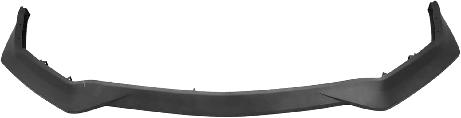 IKON MOTORSPORTS, Front Bumper Lip Splitter Compatible with 2018-2023 Ford Mustang GT, R Spec Style PP Front Bumper Lower Valance Protector Splitter Painted #7435 Grabber Lime