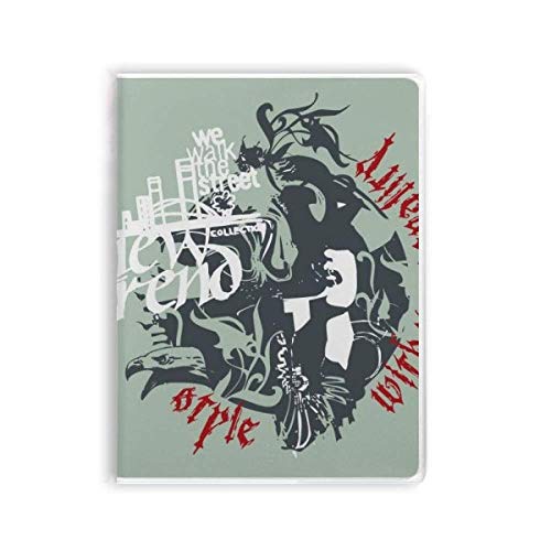 Carnet de notes graffiti street cahier d'écriture souple pour dessin et journal intime