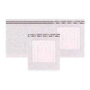 UJEAVETTE 50 Pieces Coffee Filter Paper Bag Hanging Ear Tea Filter Bag for Home Travel for Ged0556