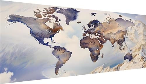 Strass Point de Croix Cristal Tableau Diamant XXL | 5D Diamond Painting Paysage S-909