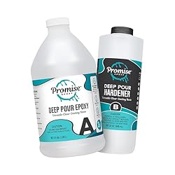 Deep Pour Epoxy Resin Promise - 3 Quart Kit for