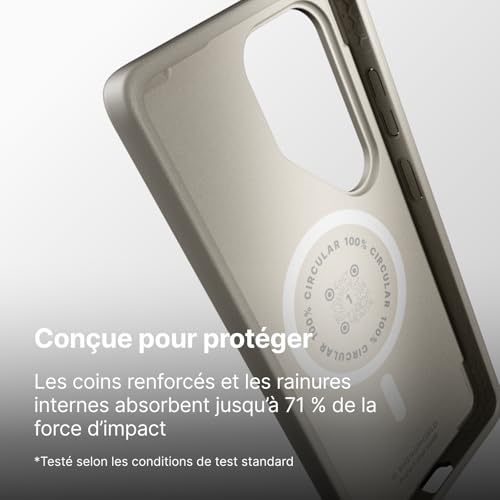 Coque MagSafe Galaxy S26 RHINOSHIELD SolidX évite les bris d'écran