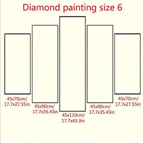 Broderie Strass Point de Croix 5D et kit peinture diamant pour loisirs créatifs - 4