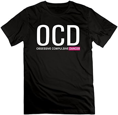 Men OCD Obsessive Compulsive Dancer Tshirt Short-sleeve Tee