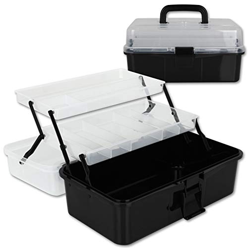 TW24 Angelzubehör - Angelkoffer - Bleischrot - Angelhaken - Gummiköder - mit Auswahl (Angelkoffer leer) – Bild 5