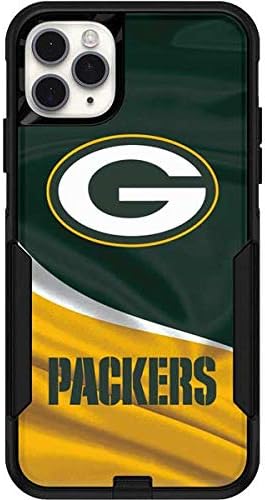 Skinit Decal Skin Compatible with OtterBox Commuter iPhone 11 Pro Max Case - Officially Licensed NFL Green Bay Packers Design