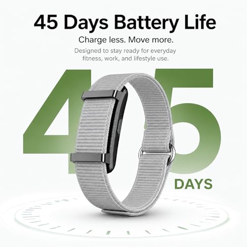 Image of AILKIN Corvex Smart Band - Premium Fitness Band | Upto 45 Days Battery Life| Multiple Sports Modes | Splash Resistant | Tracker with Map - 24 /7 Activity and Sleep Tracker