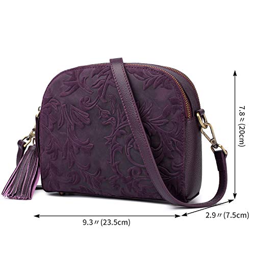 Women Leather Crossbody Shoulder Bag Metal Zipper Tassel Accessories Messenger Wallet3