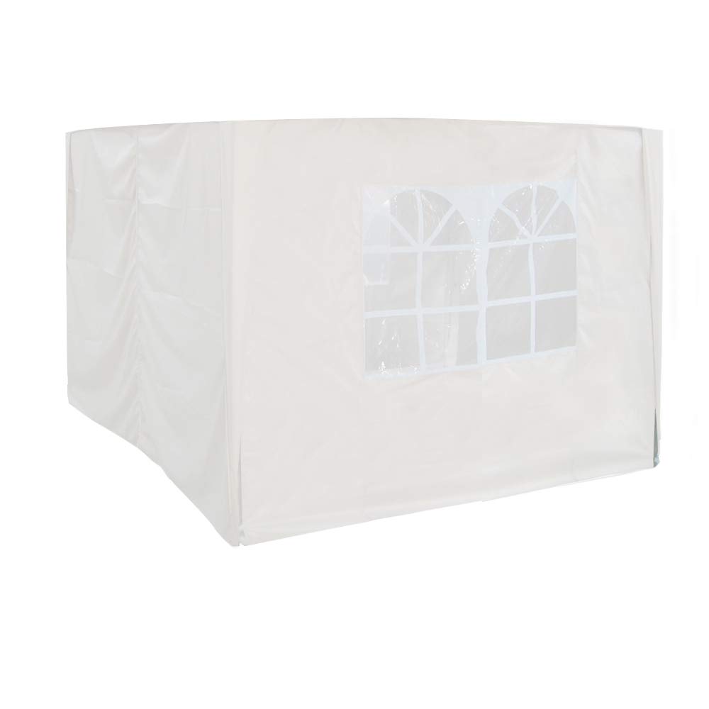 Green Bay 2x2m Pop Up Gazebo 4 Side Curtains Replacement Only Canopy Side Covers White