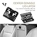 Sephile 1 PC Center Console Lid Latch, Car Central Armrest Box Buckle Replacement Part 5890812080, Glove Box Storage Box Latch Accessories, Compatible with 4Runner (Black)
