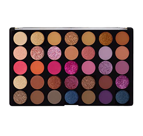 Profusion Cosmetics Lovestruck 35 Shade Master Eyeshadow Palette (roses are red, violets are blue, this Lovestruck palette will make you swoon) - Image 3