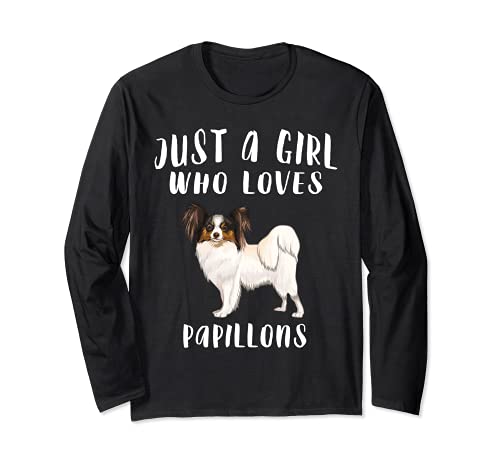 Im Just A Girl Who Loves Soft Coated Wheaten Terriers Dog Long Sleeve T-Shirt, Black