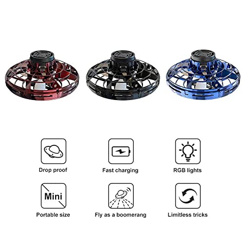 Shense SH1123 2024 New Flying Spinner Mini Drone Ifly Boomerang Cool Stuff Flying Fidget Ufo Toys Exquisite Children'S Toys Decompression Toy Delicate Gift Toys thumb #5
