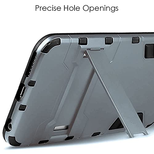 Image of WOW IMAGINE Tough Armor Bumper Back Case Cover for Samsung Galaxy M32 5G 2021 | Ring Holder & Kickstand in-Built | Excellent 360 Degree Protection (Blue)