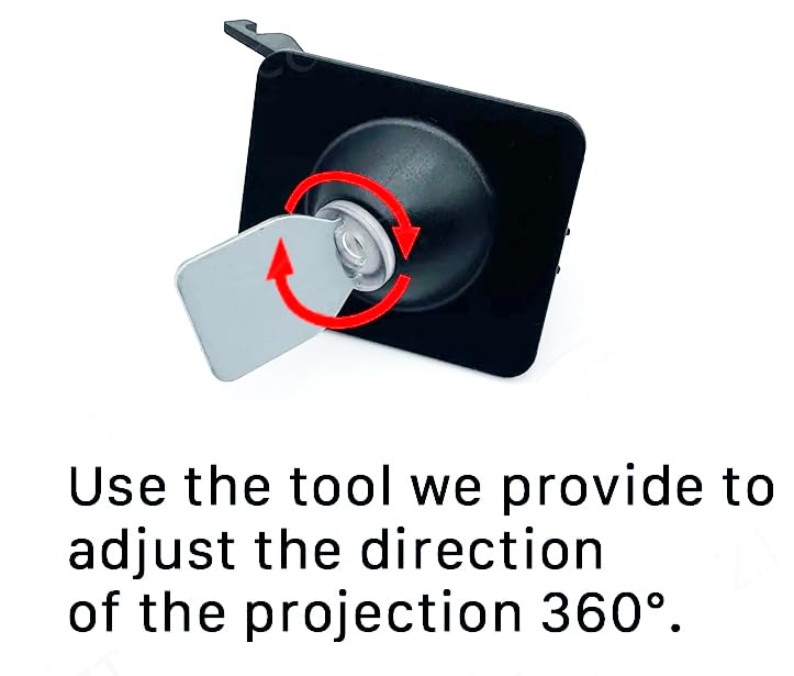 2 Luci LED Portiera Auto Con Logo - Compatibile Mercedes CLA C118 2020, Proiezione Ghost, Bianco - Foto 5