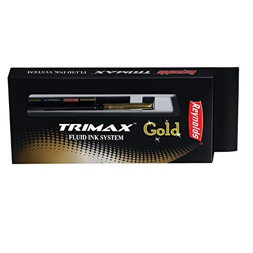 Image of Reynolds Trimax Gold Refillable Fluid Ink System - Pack of 2 (Blue)