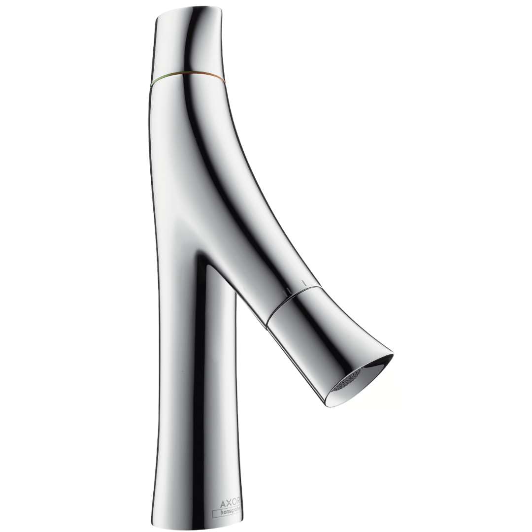 AXOR Starck Organic 2-Handle Basin Tap 80 with Waste, Chrome