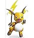 Mega Construx Pokemon Raichu Construction Set with Character Figures, Building Toys for Kids (73 Pieces)