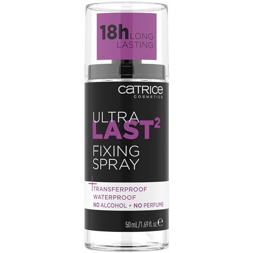 Catrice Ultra Last2 Fixing Spray, Transparent, langanhaltend, fixierend,...