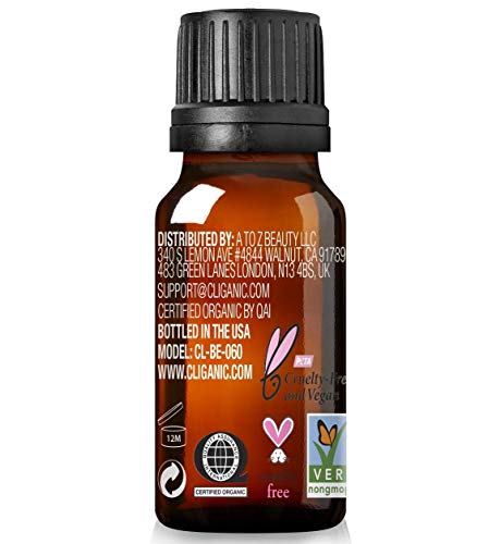 image for Cliganic Organic Pink Grapefruit Oil, 100% Pure Natural, Therapeutic G