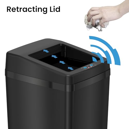Combo de Canecas de Basura Automáticas iTouchless 14 y 2.5 Gal miniatura 2