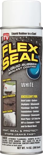 Flex Seal Spray Rubber Sealant Coating, 14-oz, White