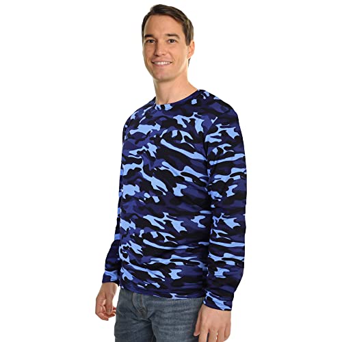 Swan Men's Fleece-Lined Long-Sleeve Thermal Tops (1 or 3-Pack)2