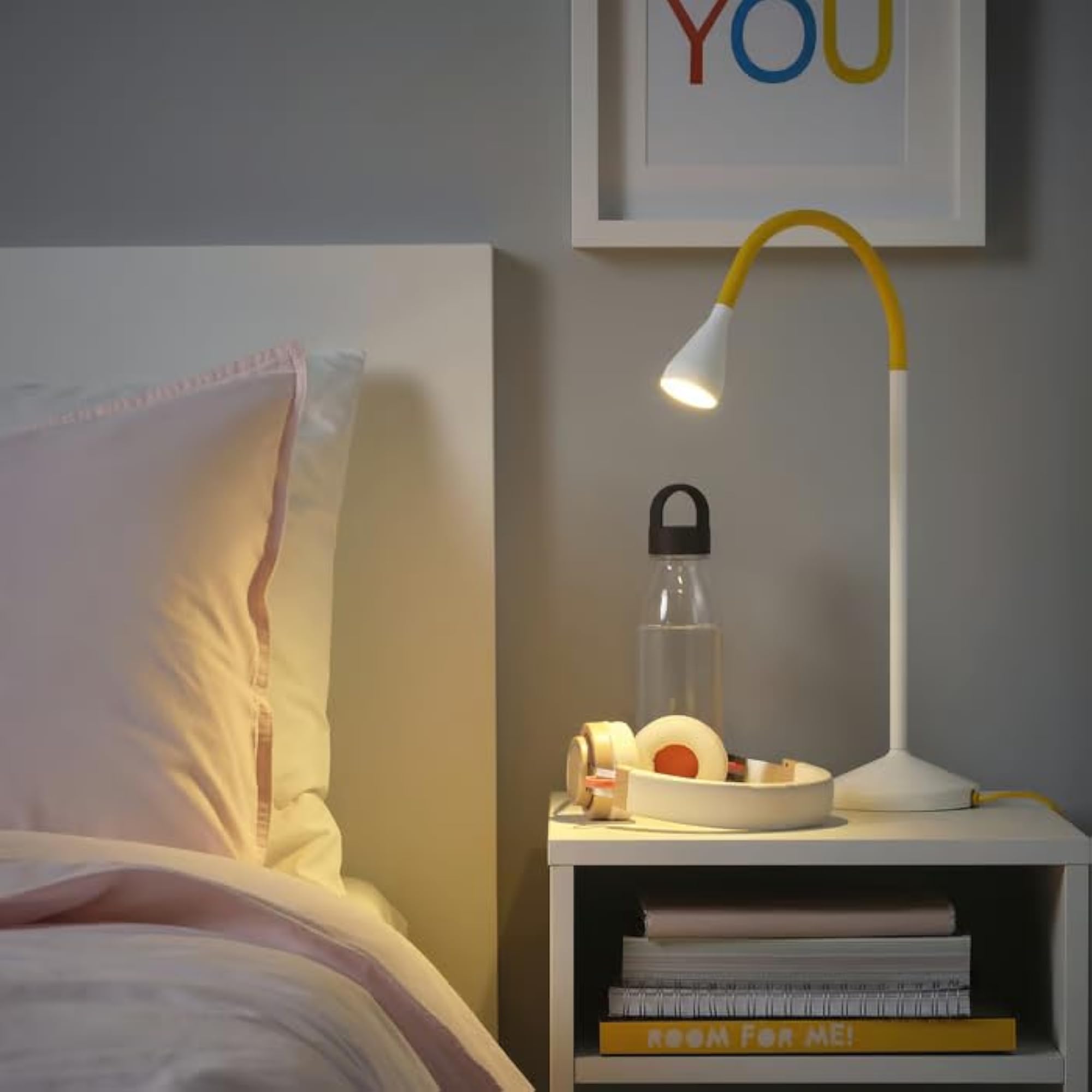 NÄVLINGE LED Work Lamp with Adjustable Arm and Head
