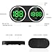 GPS Heads Up Display for Cars Digital Dashboard Speedomete with MPH/KMH, Universal HUD Display Car with 2M USB Cable and Clock, QC3.0 Fast Charger, Plug & Play for Car Boat Truck Motor SUV Golf Cart