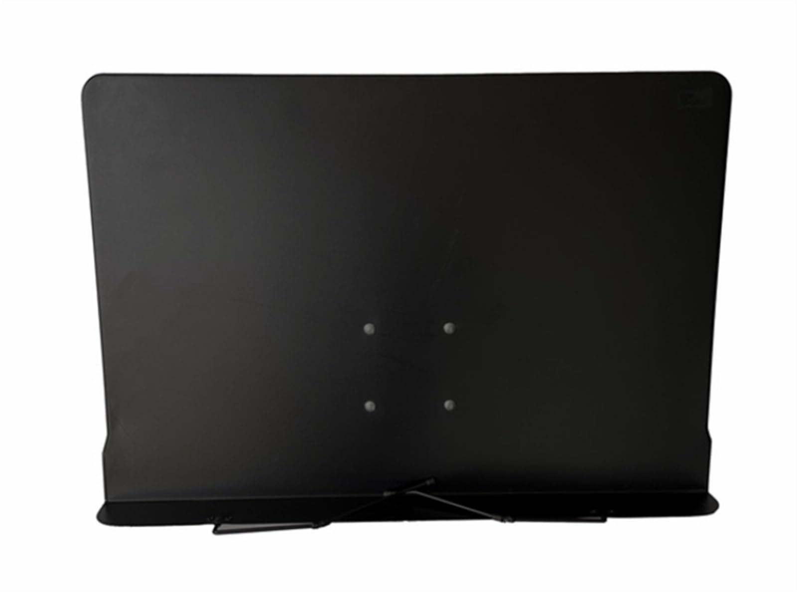 Zusammenklappbarer tragbarer Notenständer, Notenständer, klappbar, höhenverstellbar, 2-in-1, Metall, Schwarz, 140 x 49 cm, for Noten