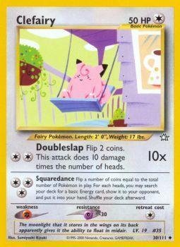 Amazon.com: Pokemon - Clefairy (30) - Neo Genesis : Toys & Games