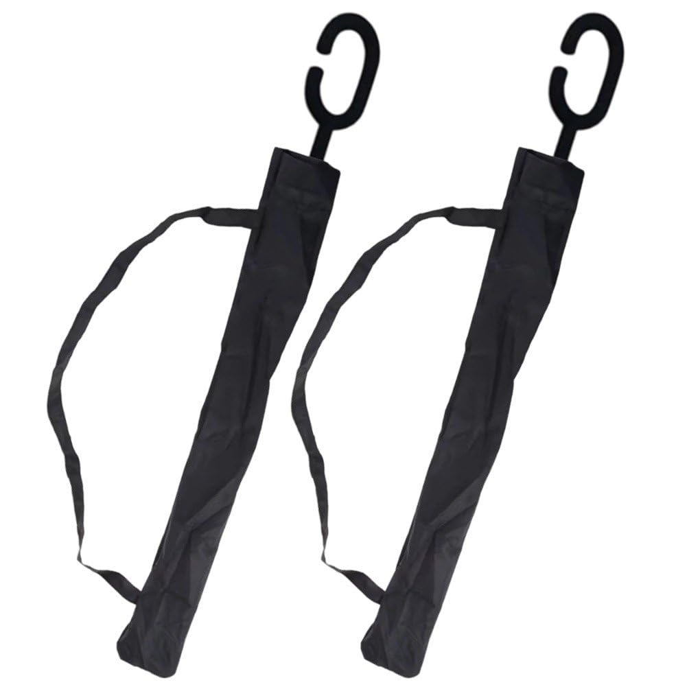 Uzztfa 2 Pcs Umbrella Storage Pouch With Strap Portable Cover Bag For Folding Umbrellas And Lightweight Umbrella Container For Easy Carrying