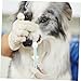 Hohopeti 1Set Silicone Dog Cat Toothbrush Kit Bristles for pet Oral Care for Sensitive Gums Toothbrush for Dogs