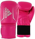adidas Unisex Speed 50 Boxhandschuhe, pink/silber, 14 oz EU