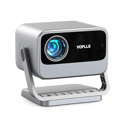 Netflix-projector en Dolby Audio: Netflix officieel gelicentieerde VOPLLS smart beamer met ingebouwd Linux-besturingssysteem, meer dan 10.000+ streaming-apps zoals Netflix, YouTube en Prime Video, geen HDMI en tv-stick nodig, neem afscheid van het mo...