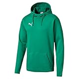 Bolsillo de canguro Puma Liga Casuals Hoody Sudadera con Capucha, Hombre, Verde (Pepper Green/White), 3XL