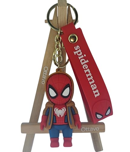 Image of OTTAVO Cute Cartoon 3D Silicone High -Quality PVC Material Keychain, Suitable for Boys and Girls - Pack of 1.