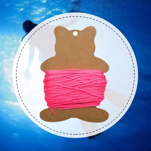 Cordón de para buceo rosa resistente accesorio repuesto universal nailon 6