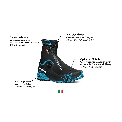 Scarpa Ribelle Run Kalibra G Water-Resistant Trail Shoes with Gaiter for Trail Running and Hiking2
