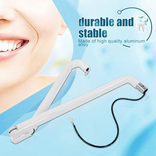 Image of Dental Light Arm, Stable Durable Easy Install 22mm 35mm Diameter White for Dental Unit Chair