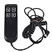 Remote Hand Control, 4 Button Hand Control Handset with 5Pin Connection, Professional Electric Sofa Remote Hand Control for Lift Chair Power Recliner