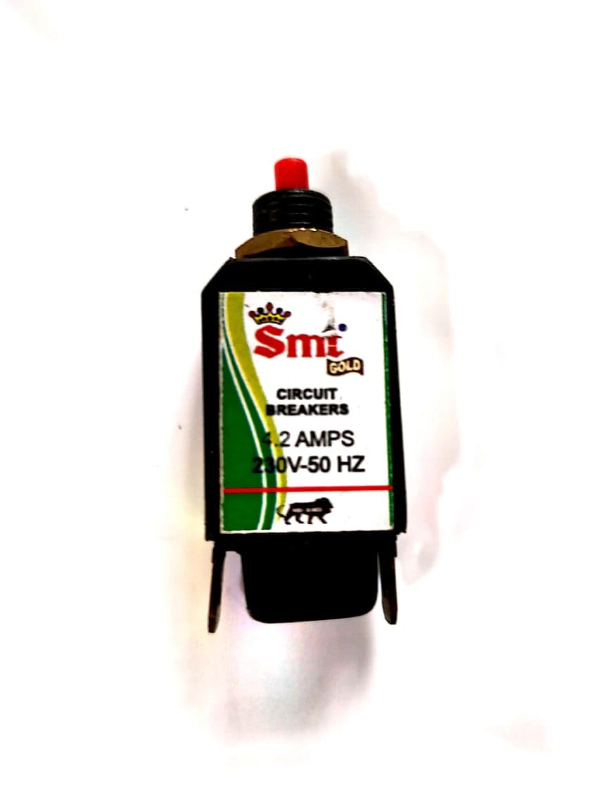 Circuit Breaker - 4.2 Amps - 240 V - Circuit Breaker Over Load Protector with Push to Reset Switch - 1 Unit-image-28