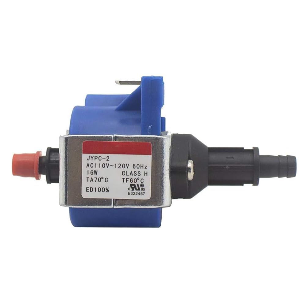 JYPC-2 Elektrische Bügeleisen-Wasserpumpe, 16 W, 220 V, elektromagnetische Magnet-Saugpumpe für Dampfglätter, Kaffeemaschine, Kehrmaschine